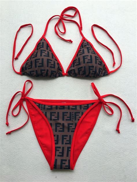 fake fendi bikini|fendi high waisted bikini.